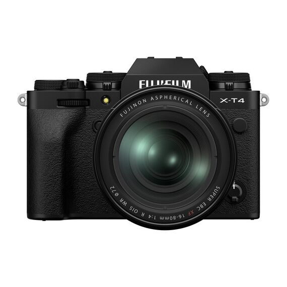 FUJIFILM X-T4 Mirrorless Digital Camera with 16-80mm Lens (Black)