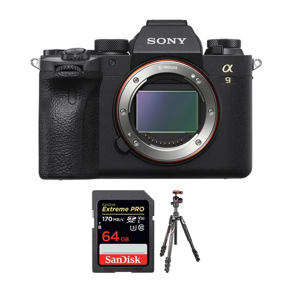 Sony Alpha a9 II Mirrorless Digital Camera Body with Tripod Kit