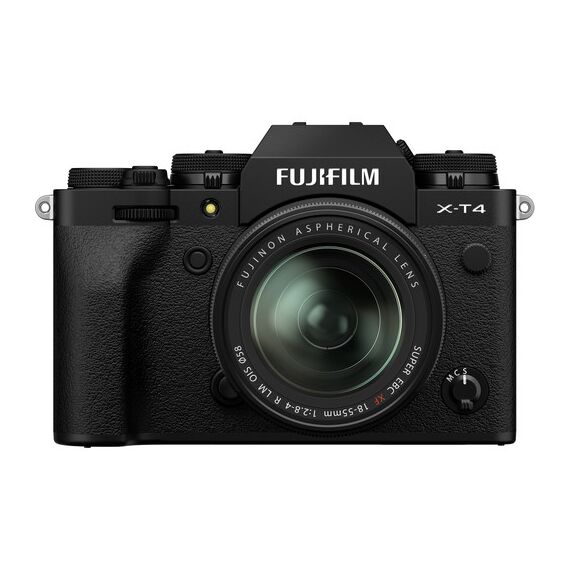 FUJIFILM X-T4 Mirrorless Digital Camera with 18-55mm Lens (Black)