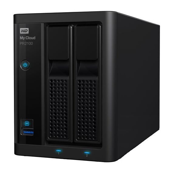 WD My Cloud Pro Series 4TB PR2100 2-Bay NAS Server (2 x 2TB)