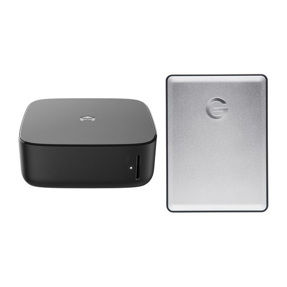 Monument Labs Personal Cloud Server with Gigabit Ethernet, Wi-Fi, and G-Tech 1TB USB 3.0 Hard Drive