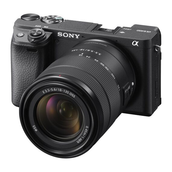 Sony Alpha a6400 Mirrorless Digital Camera with 18-135mm Lens