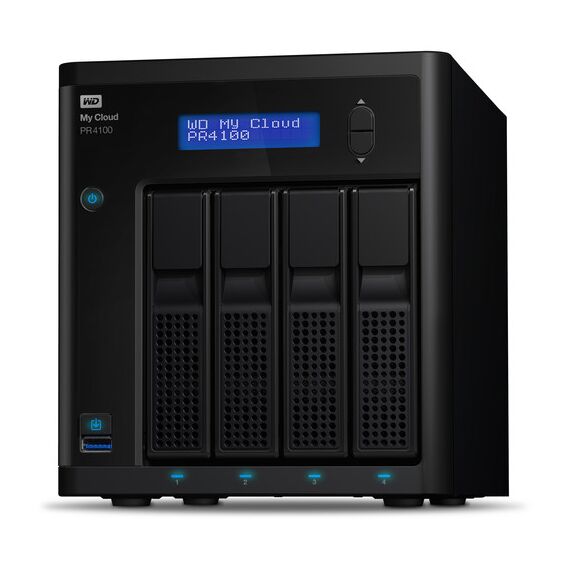 WD My Cloud Pro Series 16TB PR4100 4-Bay NAS Server (4 x 4TB)