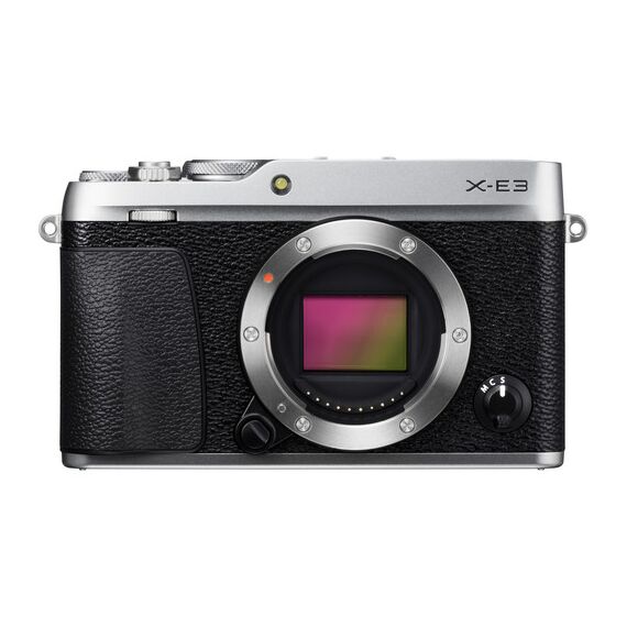 FUJIFILM X-E3 Mirrorless Digital Camera (Body Only, Silver)