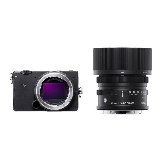 Sigma fp Mirrorless Digital Camera with 45mm Lens