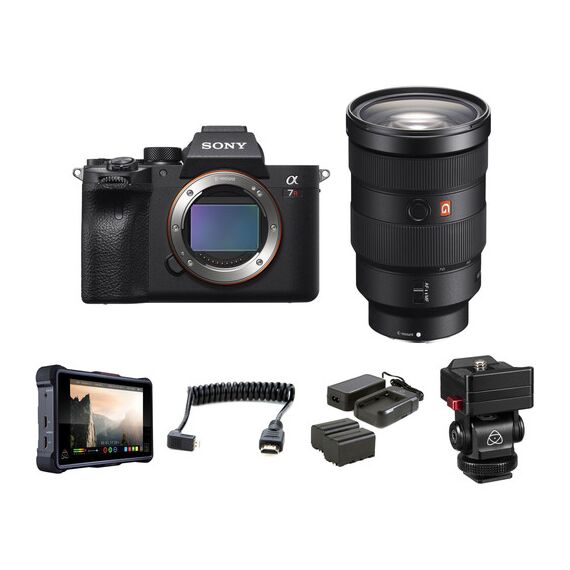 Sony Alpha a7R IV Mirrorless Digital Camera and 24-70mm f/2.8 Lens and HDR Filmmaker Kit