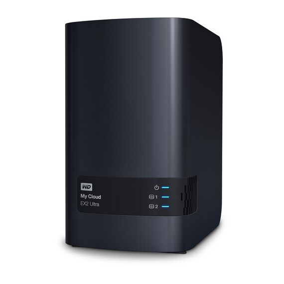 WD My Cloud Expert Series 8TB EX2 Ultra 2-Bay NAS Server (2 x 4TB)