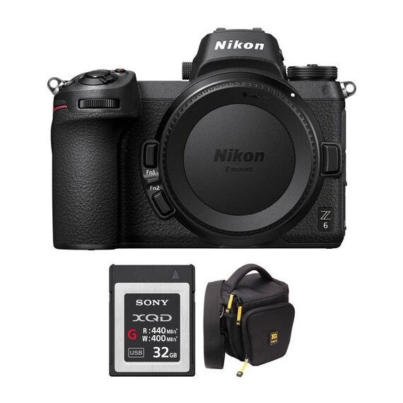 Nikon Z 6 Mirrorless Digital Camera Body with Accessories Kit