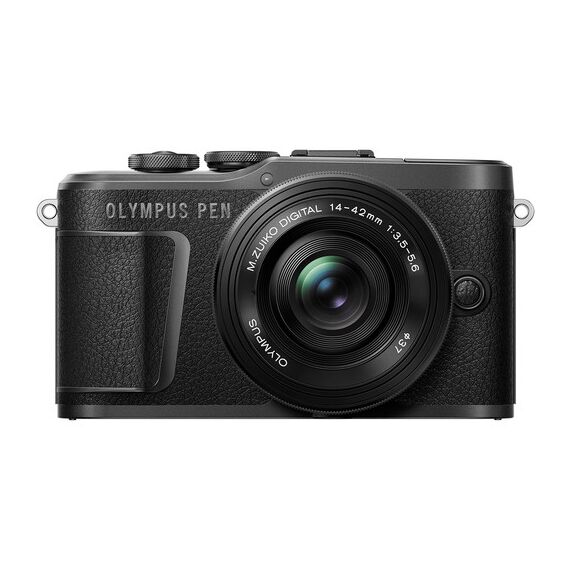 Olympus PEN E-PL10 Mirrorless Digital Camera with 14-42mm Lens (Black)