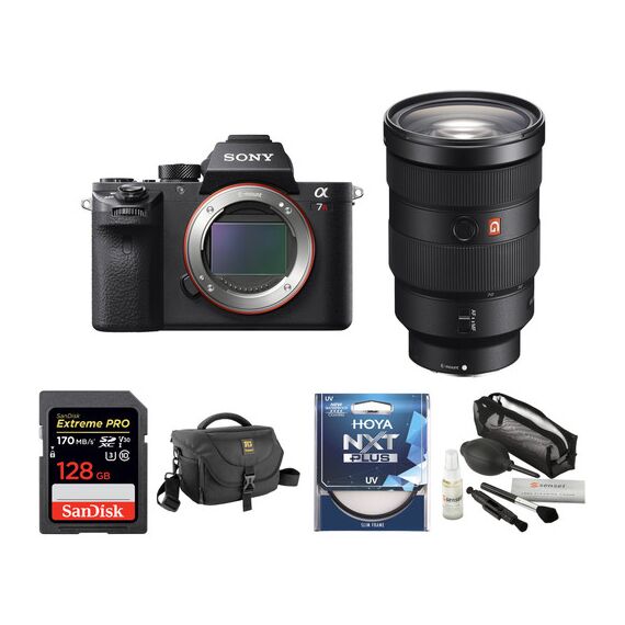 Sony Alpha a7R II Mirrorless Digital Camera with 24-70mm f/2.8 Lens Professional Kit