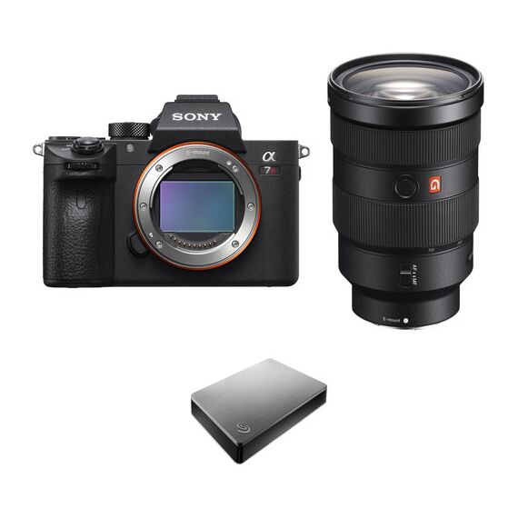 Sony Alpha a7R III Mirrorless Digital Camera with 24-70mm f/2.8 Lens and Storage Kit