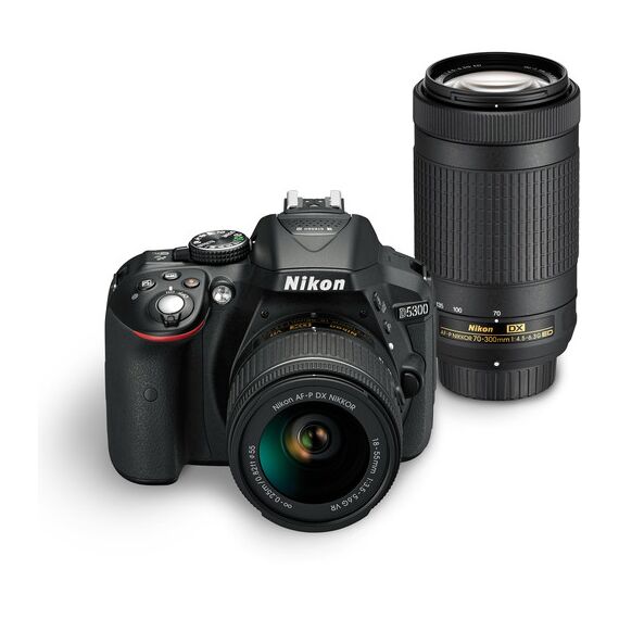 Nikon D5300 DSLR Camera Dual Lens Kit