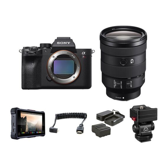 Sony Alpha a7R IV Mirrorless Digital Camera and 24-105mm Lens and HDR Filmmaker Kit