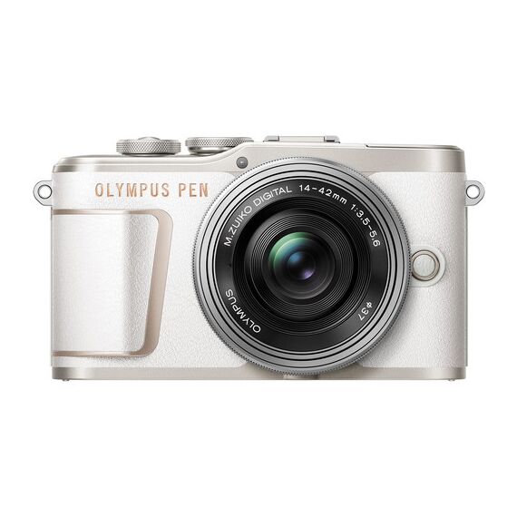 Top ponuda Olympus PEN E-PL10 Mirrorless Digital Camera with 14-42mm Lens (White) - LaptopPlaza uvoz i distribucija laptopova, projektora i druge IT opreme