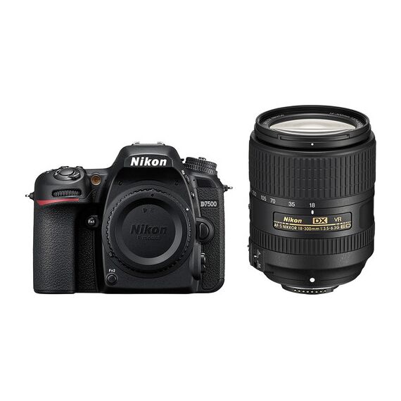 Nikon D7500 DSLR Camera with 18-300mm Lens Kit
