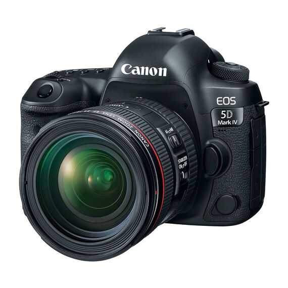 Canon EOS 5D Mark IV DSLR Camera with 24-70mm f/4L Lens