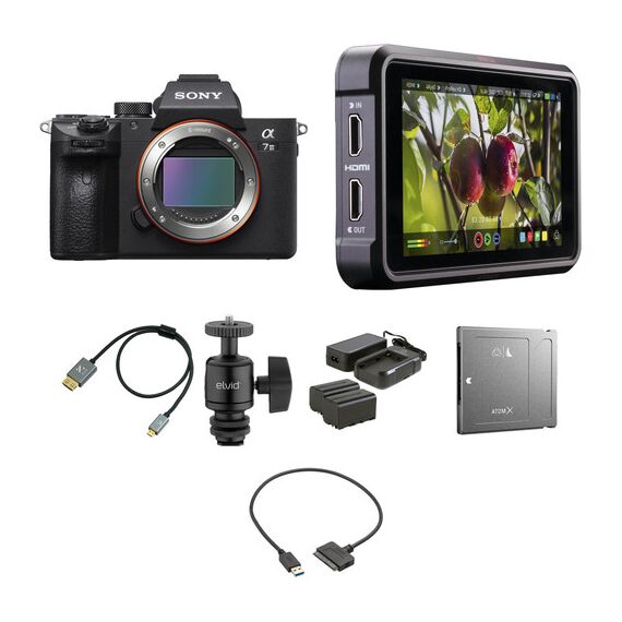 Sony Alpha a7 III Mirrorless Digital Camera Cine Kit