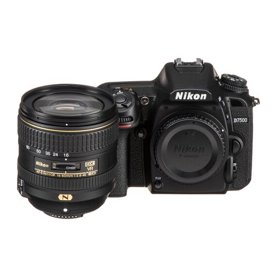 Nikon D7500 DSLR Camera with 16-80mm Lens