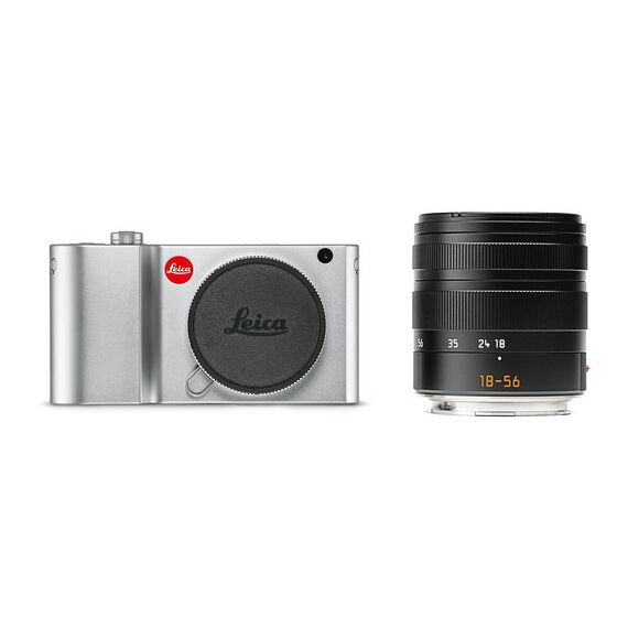 Leica TL2 Mirrorless Digital Camera with 18-56mm Lens Bundle (Silver)