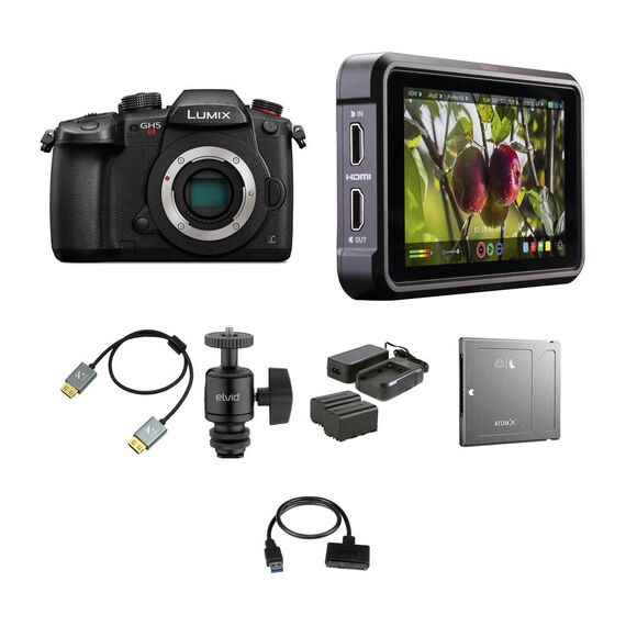 Panasonic Lumix DC-GH5S Mirrorless Digital Camera Cine Kit