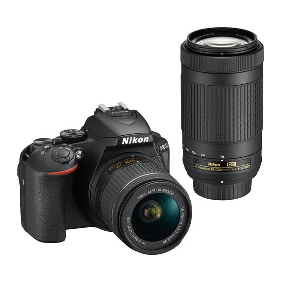 Nikon D5600 DSLR Camera with 18-55mm and 70-300mm Lenses