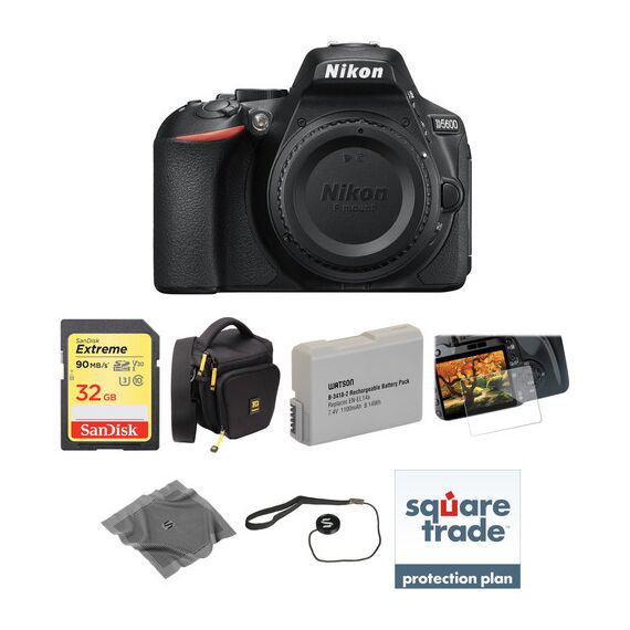 Nikon D5600 DSLR Camera Body Deluxe Kit