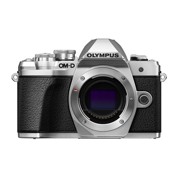Olympus OM-D E-M10 Mark III Mirrorless Micro Four Thirds Digital Camera (Body Only, Silver)
