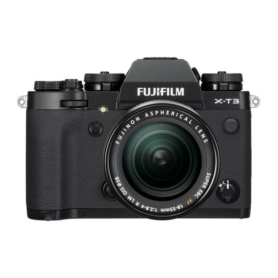 FUJIFILM X-T3 Mirrorless Digital Camera with 18-55mm Lens and Ninja V Kit (Black)