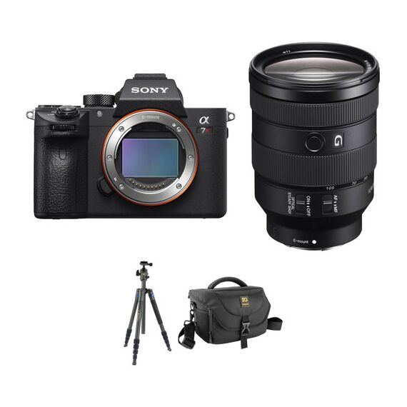 Sony Alpha a7R III Mirrorless Digital Camera with 24-105mm Lens and Tripod Kit