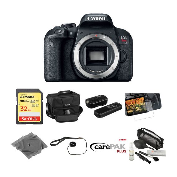 Canon EOS Rebel T7i DSLR Camera Body Deluxe Kit