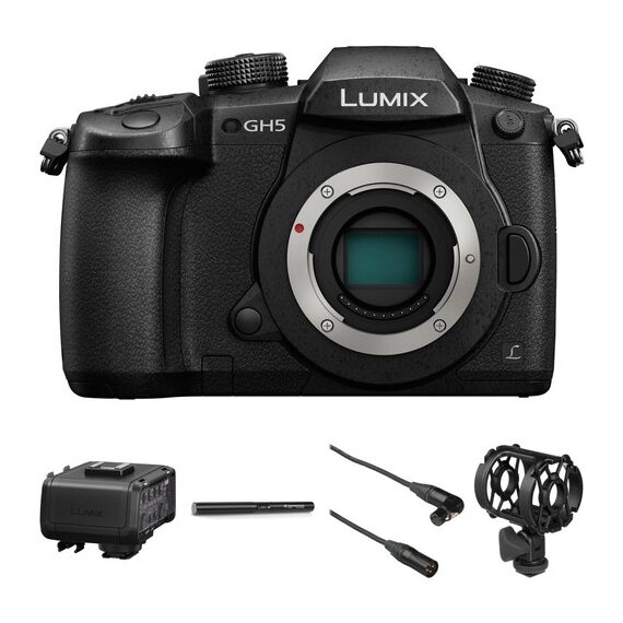 Panasonic Lumix DC-GH5 Mirrorless Micro Four Thirds Digital Camera Audio Kit