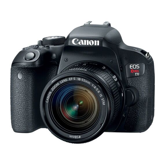 Canon EOS Rebel T7i DSLR Camera with 18-55mm Lens