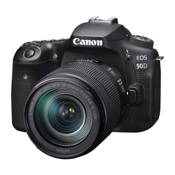 Canon EOS 90D DSLR Camera with 18-135mm Lens