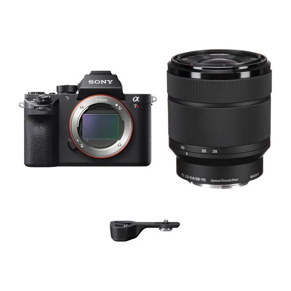 Sony Alpha a7R II Mirrorless Digital Camera with 28-70mm Lens and Grip Extension Kit