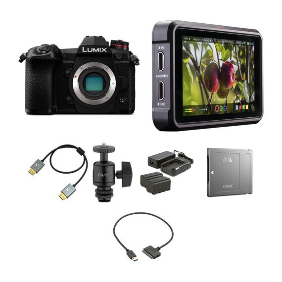 Panasonic Lumix DC-G9 Mirrorless Digital Camera Cine Kit