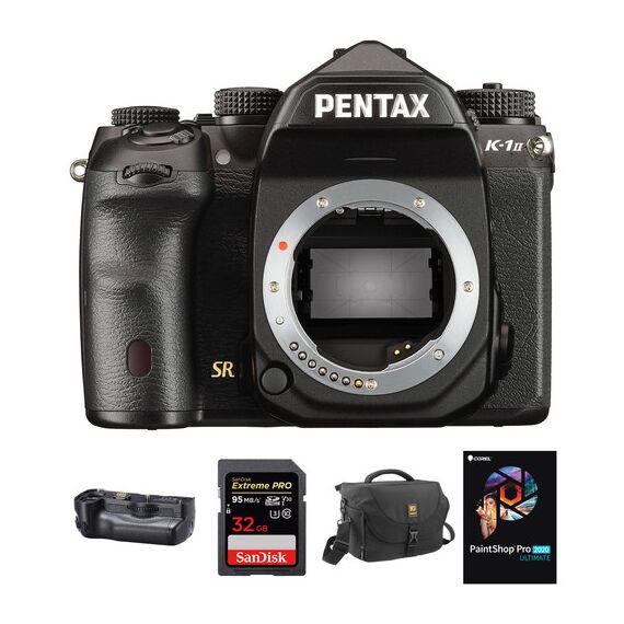 Pentax K-1 Mark II DSLR Camera Body with Battery Grip Kit
