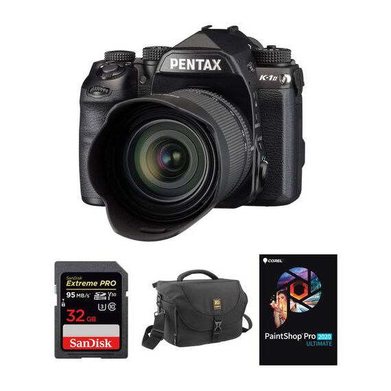Pentax K-1 Mark II DSLR Camera with 28-105mm Lens and Accessories Kit