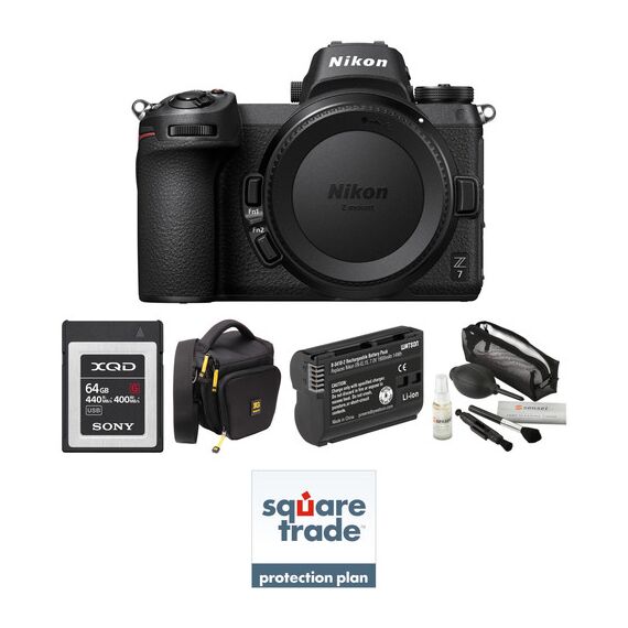 Nikon Z 7 Mirrorless Digital Camera Body Deluxe Kit