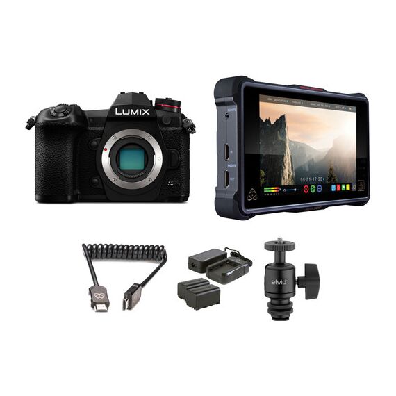 Panasonic Lumix DC-G9 Mirrorless Digital Camera HDR Filmmaker Kit