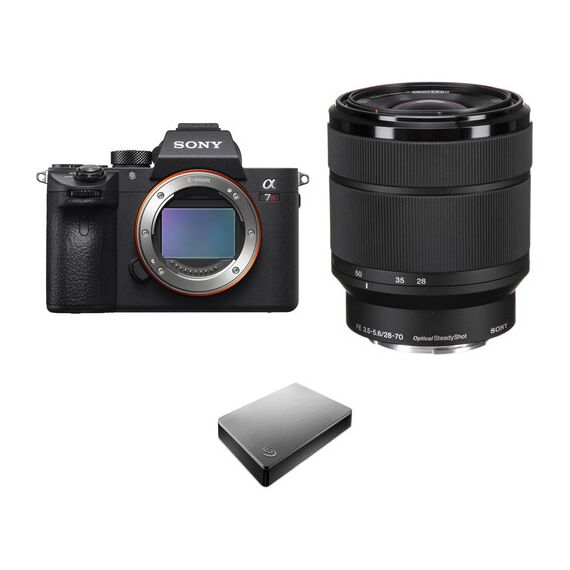 Sony Alpha a7R III Mirrorless Digital Camera with 28-70mm Lens and Storage Kit