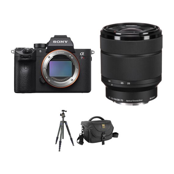 Sony Alpha a7R III Mirrorless Digital Camera with 28-70mm Lens and Tripod Kit