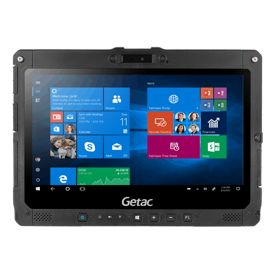 GETAC UX10 G2 - i5-10210U CPU, W/ Webcam+Handle, Win10 PROx64+16GB, 256GB PCIe SSD
