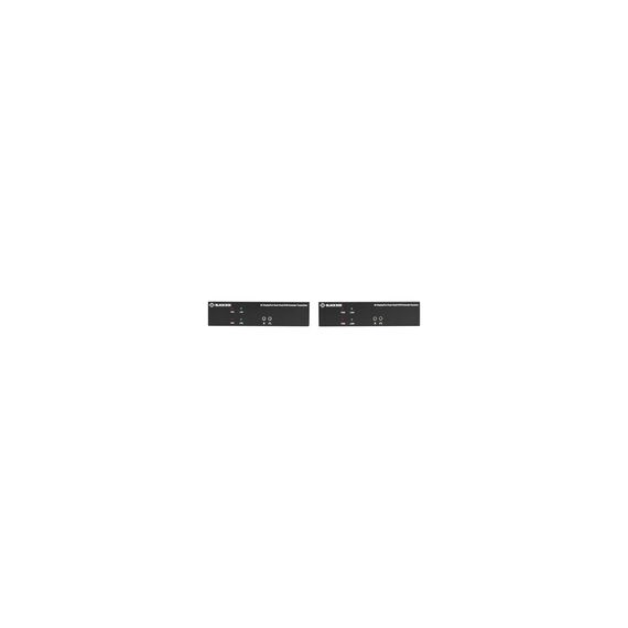 Black Box KVM Extender over CATx - 4K, Dual-Head, DisplayPort, USB 2.0, Serial, Audio, Local Video