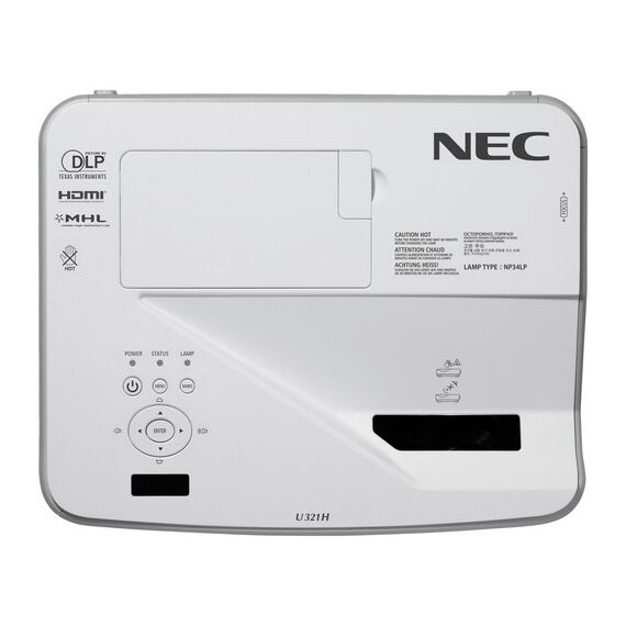 NEC NP-U321H 3200-Lumen 1080p Ultra-Short Throw DLP Projector