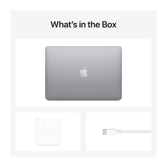 Apple 13.3" MacBook Air M1 Chip with Retina Display (Late 2020, Space Gray) 16GB 512GB SSD, 4 image