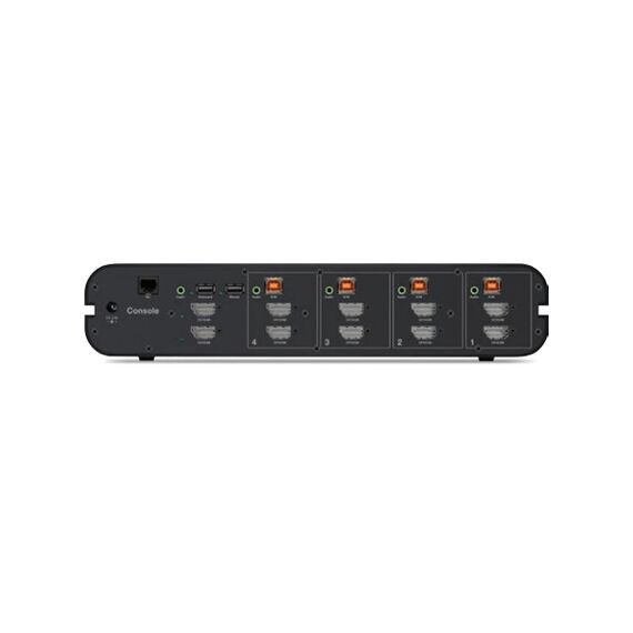 Belkin 4-Port Dual Head DP/HDMI to DP/HDMI Video Secure Desktop KVM Switch, No CAC PP4.0, 2 image