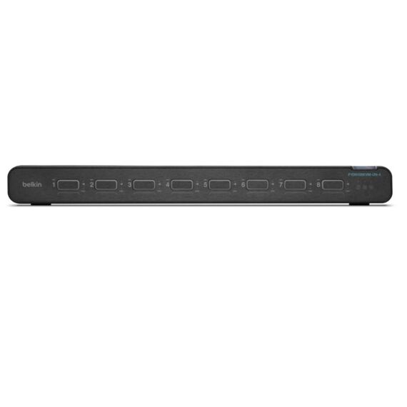 Belkin 8-Port Single Head DP/HDMI to DP/HDMI Video Secure Desktop KVM Switch PP4.0, 2 image