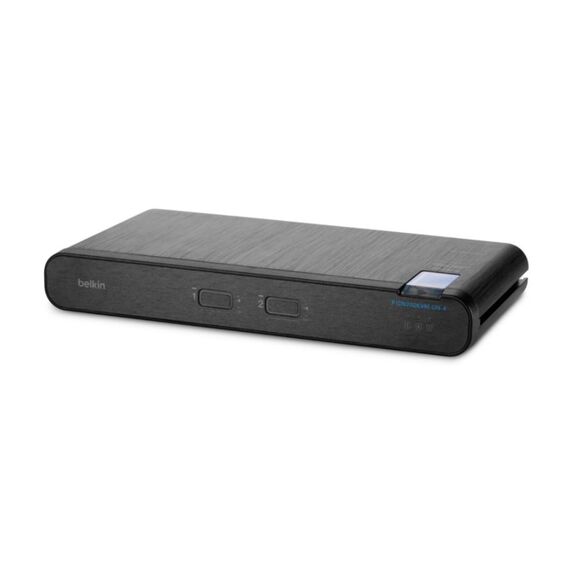Belkin 2-Port Dual Head DP/HDMI to DP/HDMI Video Secure Desktop KVM Switch PP4.0