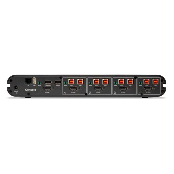 Belkin Universal 2nd Gen Secure KVM Switch, 4-Port Single Head w/ CAC, 3 image