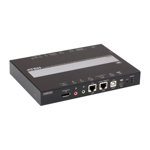 Aten 4K-30 Single Port DisplayPort KVM over IP Slim version